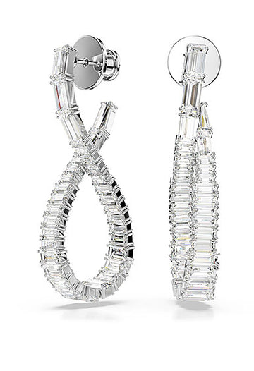 Swarovski Hyperbola Infinity Drop Earrings